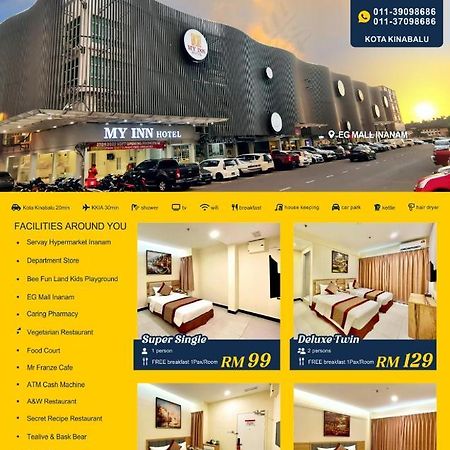 My Inn Hotel Inanam Екстериор снимка